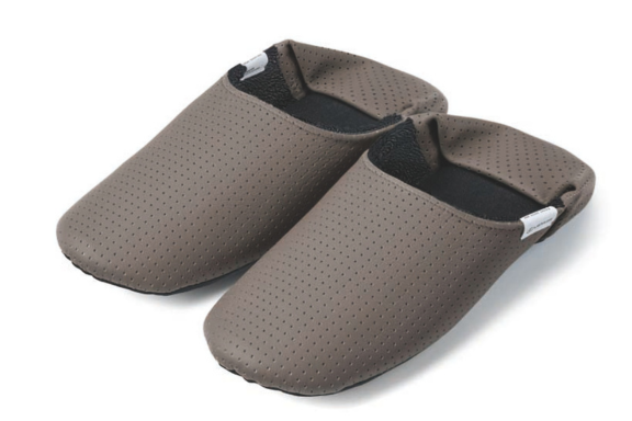 アップサイクルルームシューズ  グレー