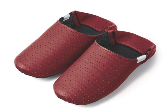 アップサイクルルームシューズ  ダークローズ