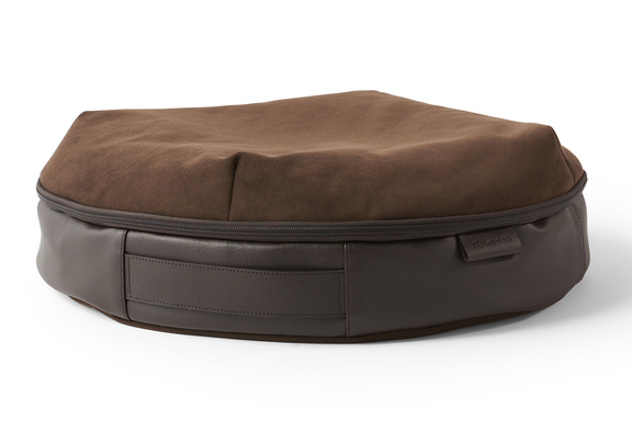 ペットクッションベッド_ブラウン